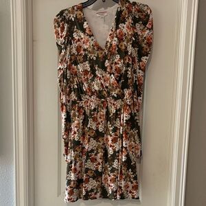 ANDREE BY UNIT Floral Long Sleeve Dress